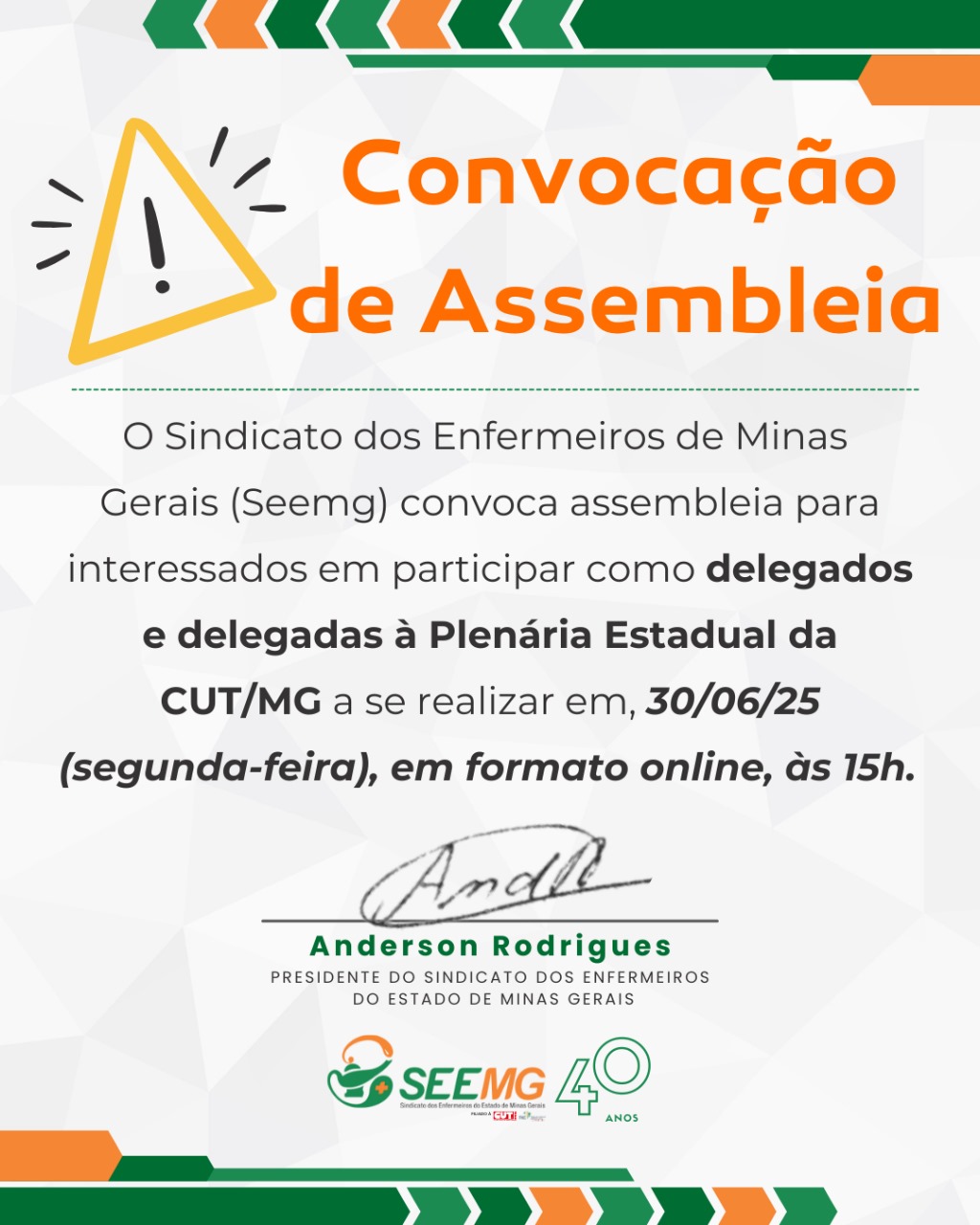 Convocação de Assembleia 