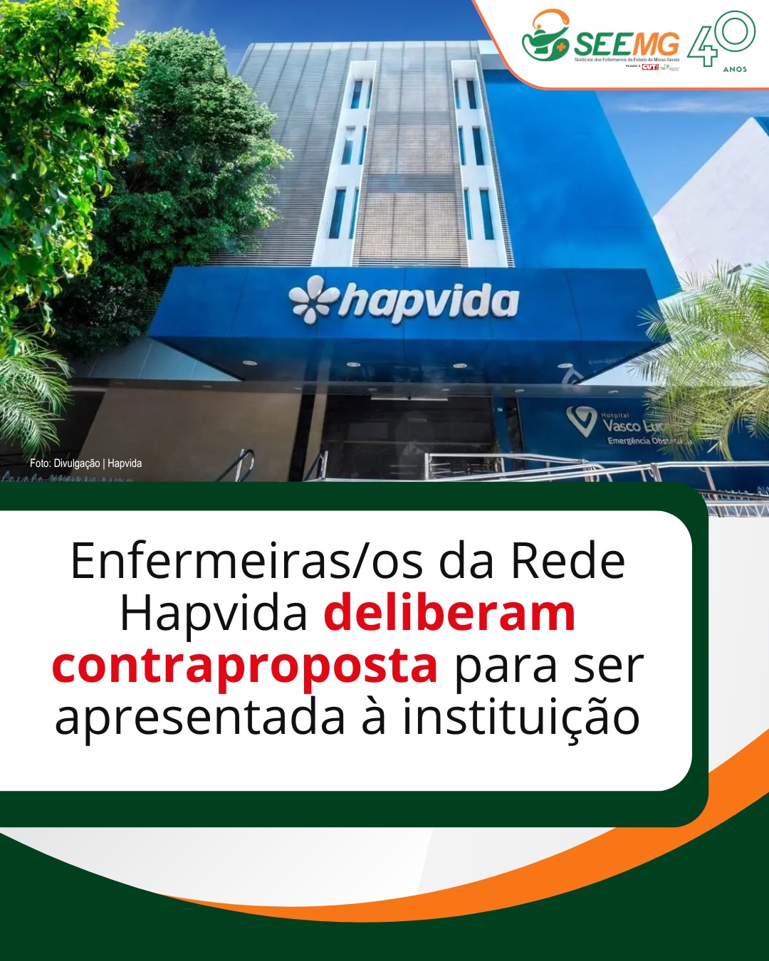 Enfermeiras/os da Rede Hapvida deliberam contraproposta para ser apresentada à instituição