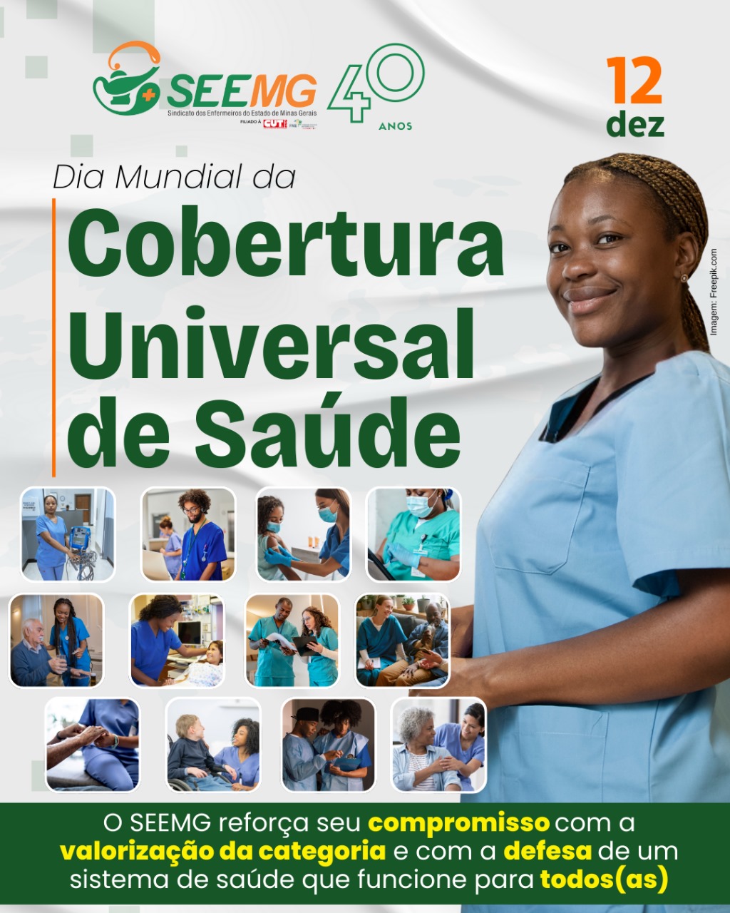 12.12 - Dia Mundial da Cobertura Universal de Saúde