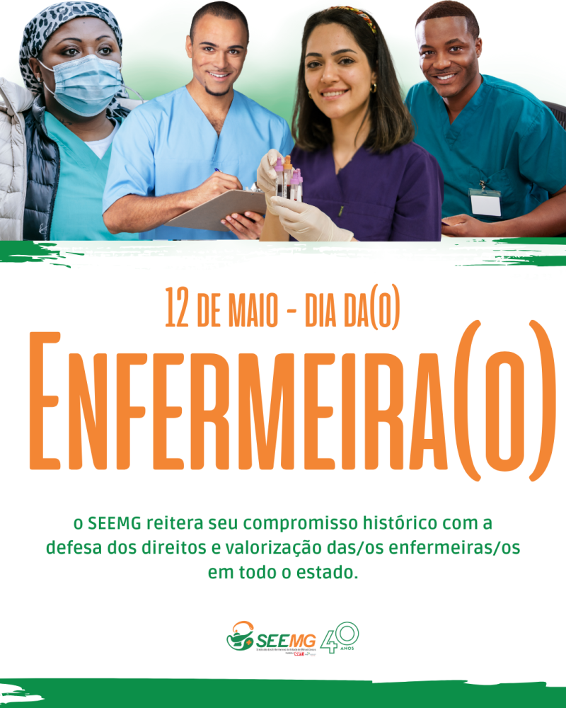 12/5 - Dia Mundial do Enfermeiro