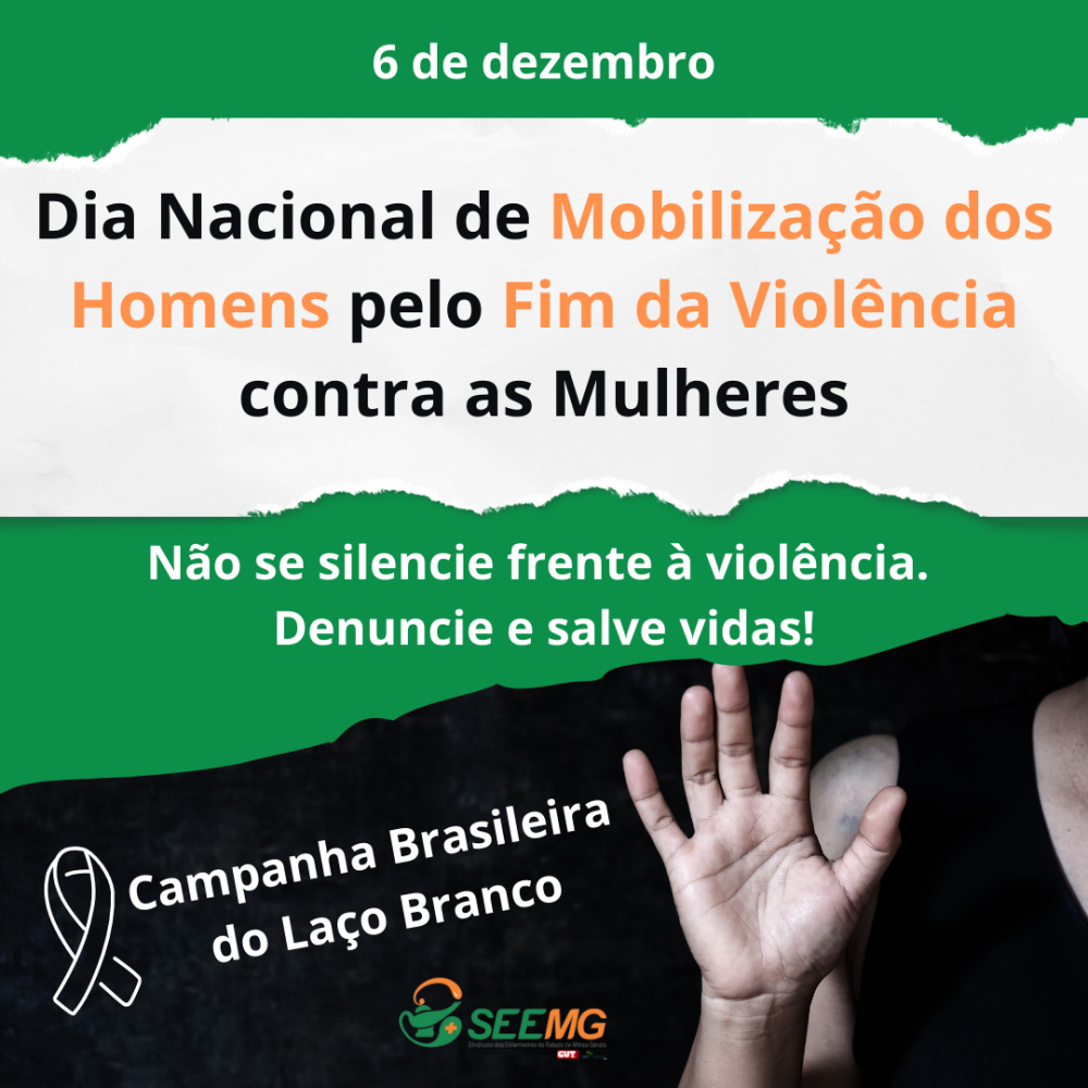 6.12 - Dia Nacional de Mobilização dos Homens pelo Fim da Violência contra as Mulheres