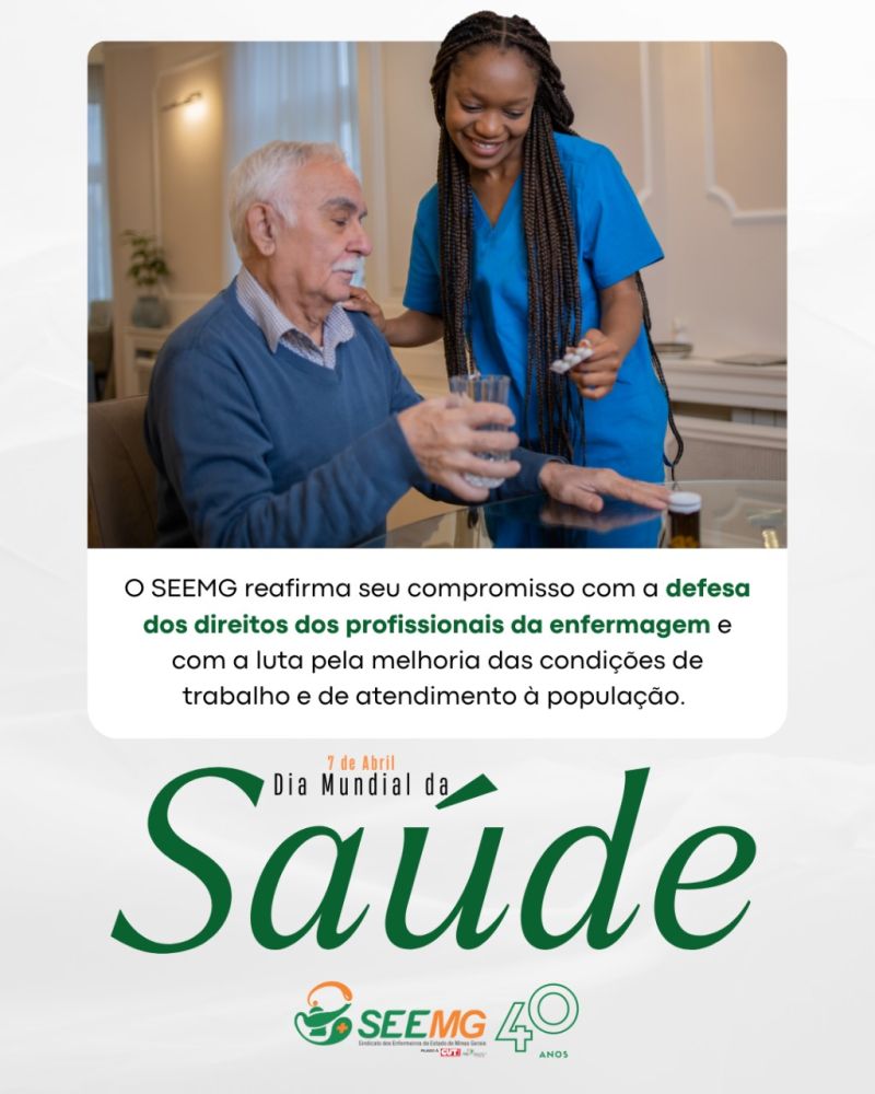 7 de abril -  Dia Mundial da Saúde