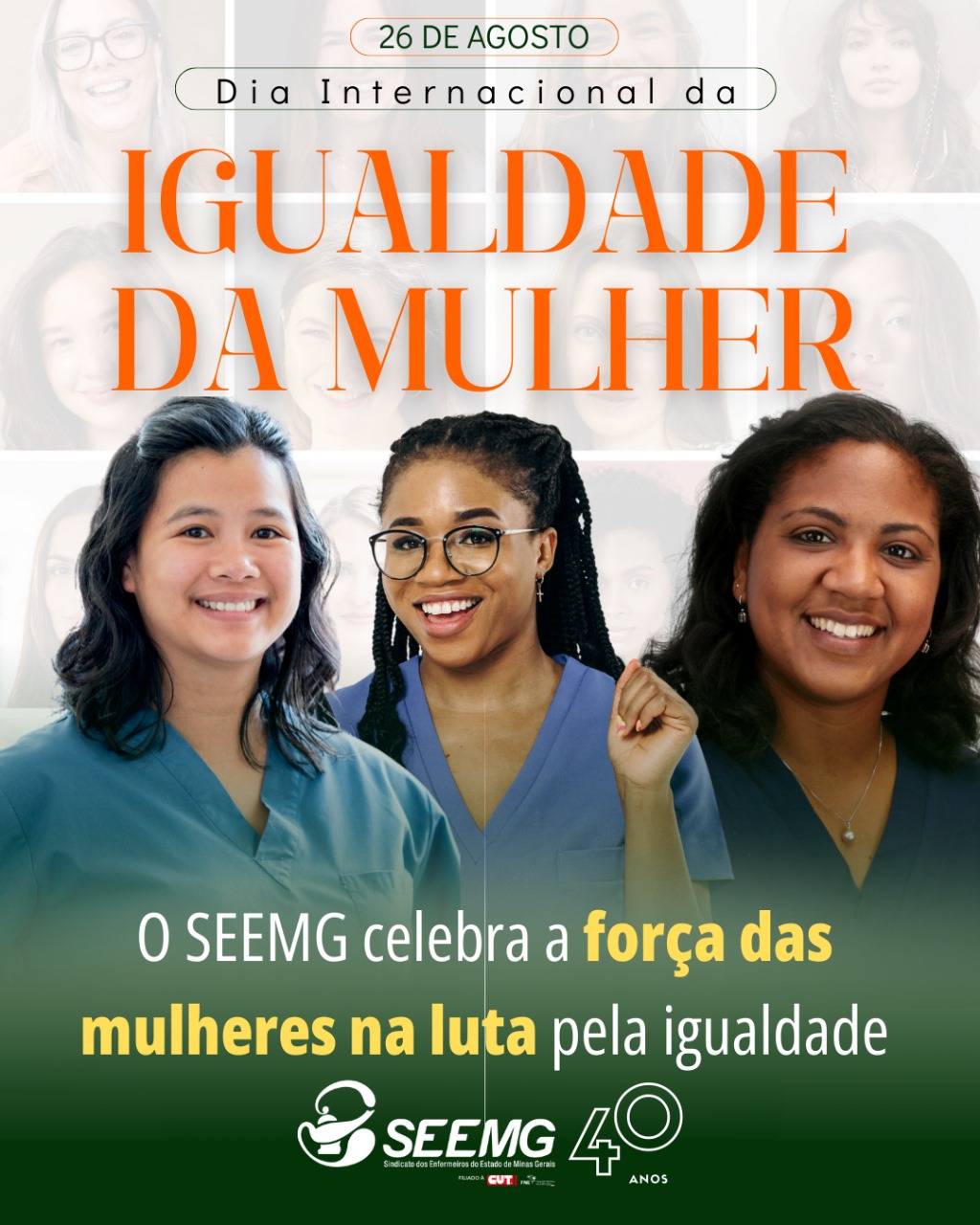26.8 - Dia internacional da Igualdade Feminina – SEEMG